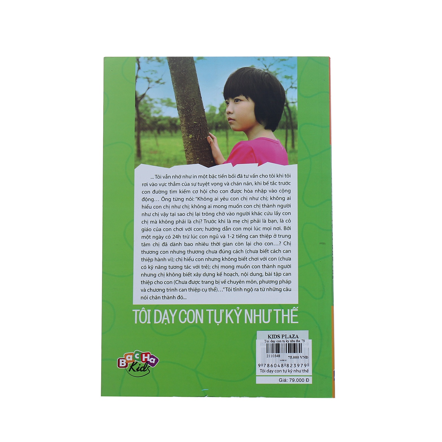 Sách truyện tôi dạy con tự kỷ như thế hình 2