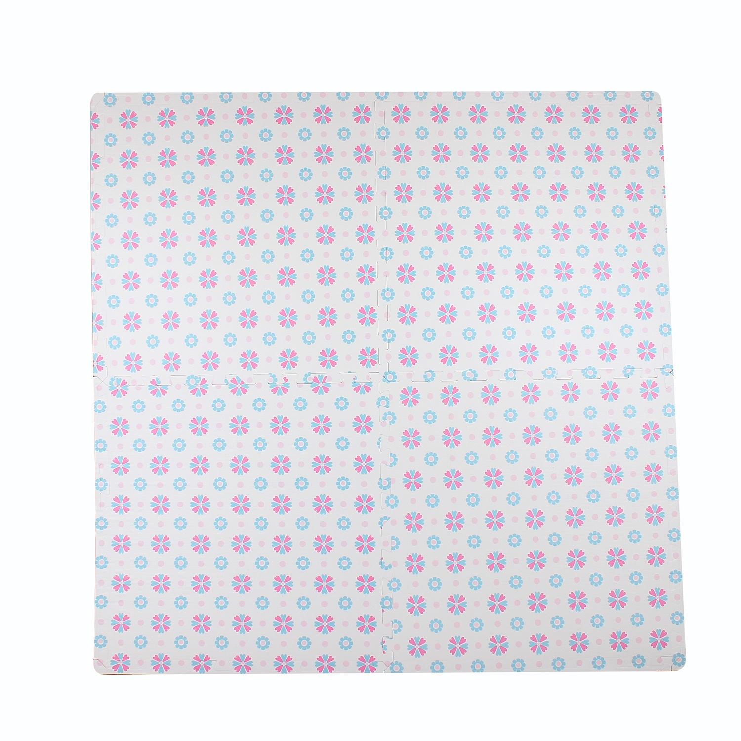 Thảm ghép KIZA White Sunflower hình 1