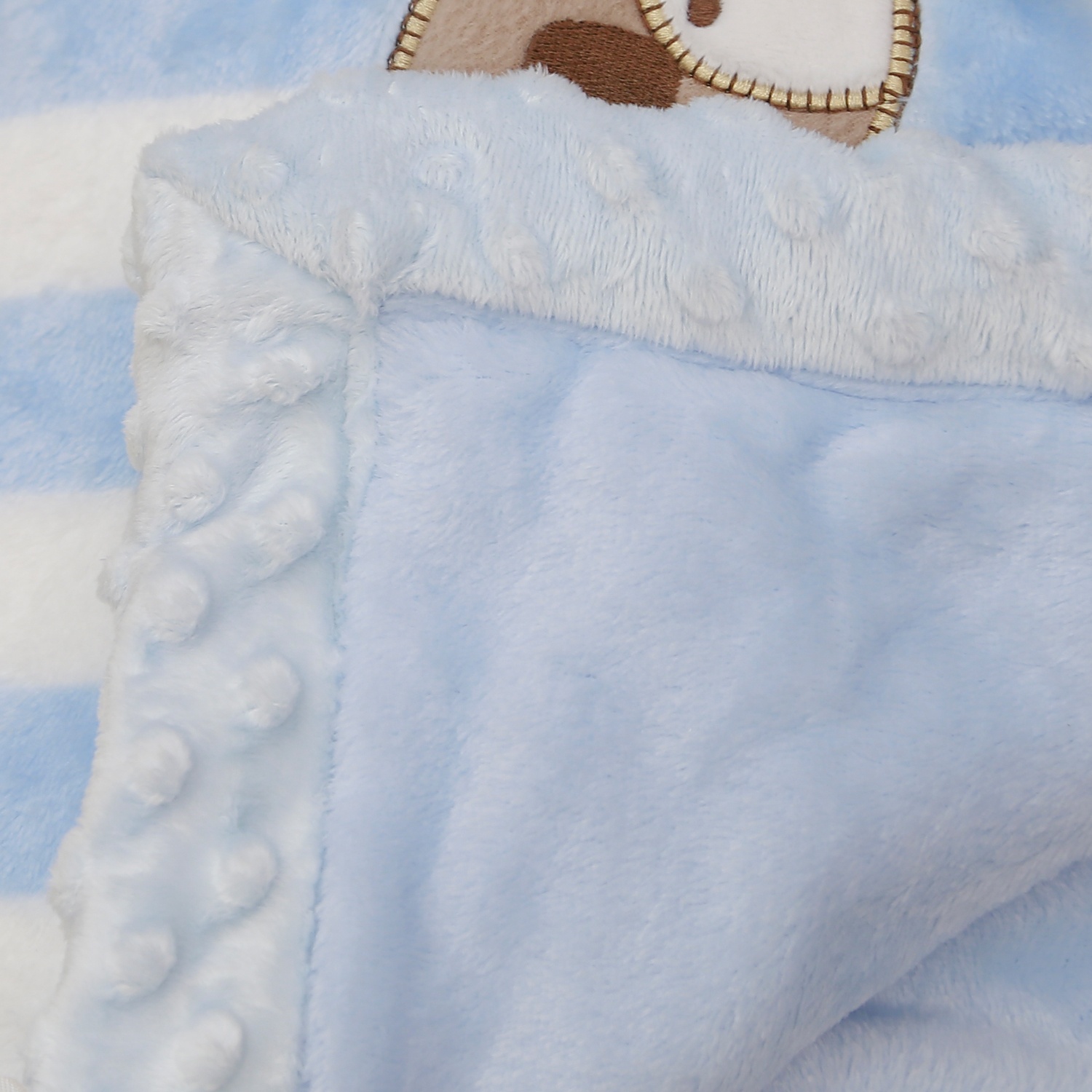 Chăn bông KidsPlaza in hình cún 21K-B3 (Xanh)  hình 3