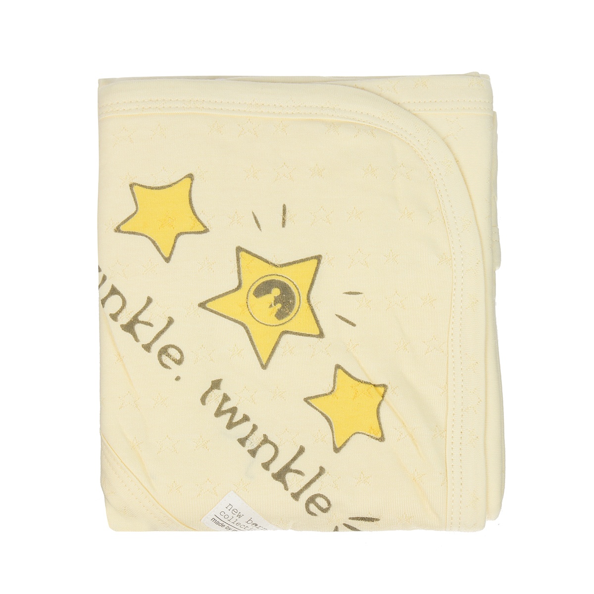 Chăn ủ có mũ Twikle star 2 lớp Mamago ND20H (Vàng) hình 1