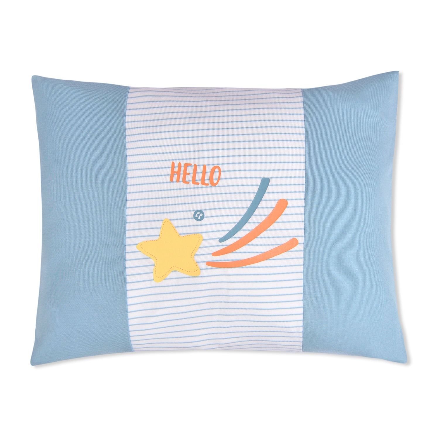 Gối cho bé Otis kẻ xanh KidsPlaza ND22H hình 1