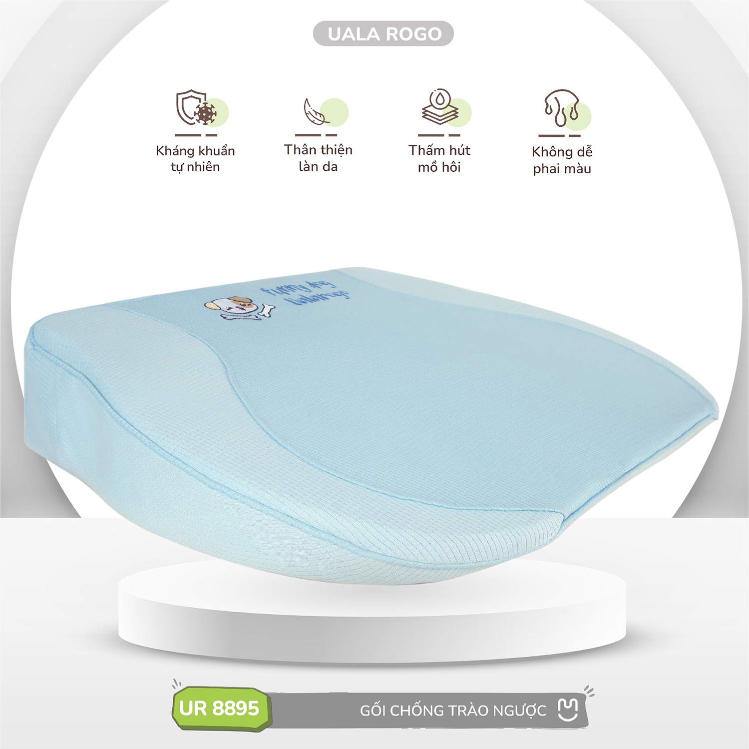Gối chống trào ngược Uala Rogo UR8895 hình 3
