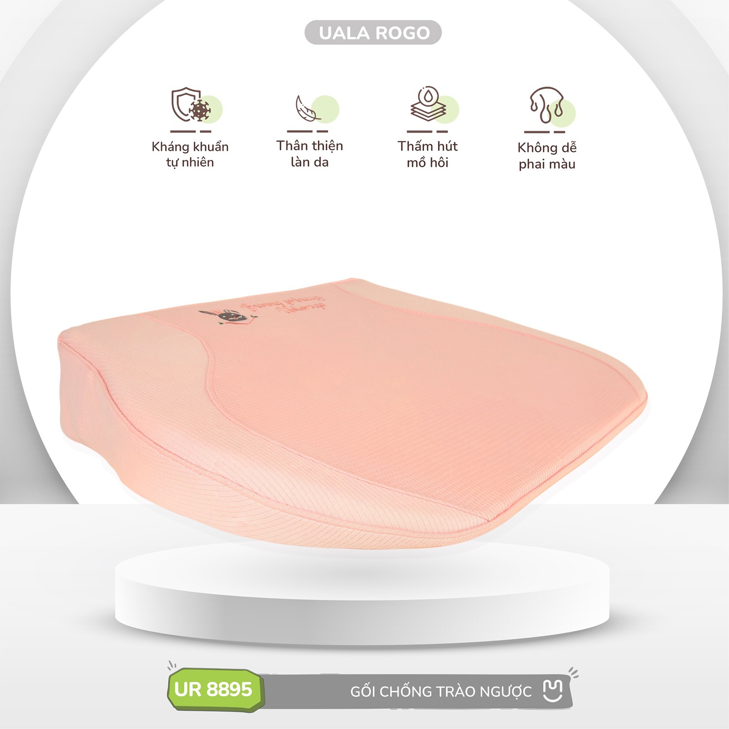 Gối chống trào ngược Uala Rogo UR8895 hình 6