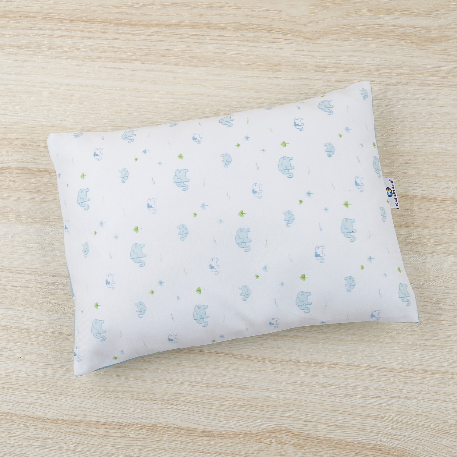 Gối cotton bông mềm Kids Plaza TM21 (Xanh) hình 1
