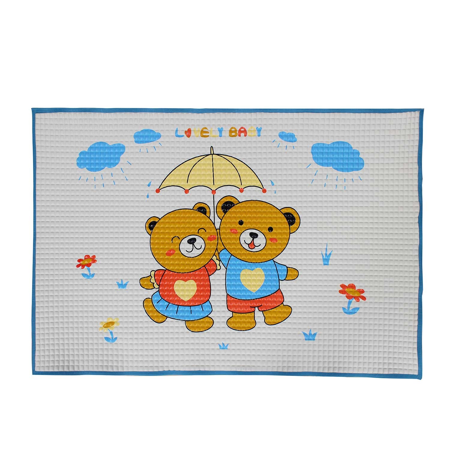 Chiếu cao su KidsPlaza Lovely Bears D43 hình 1