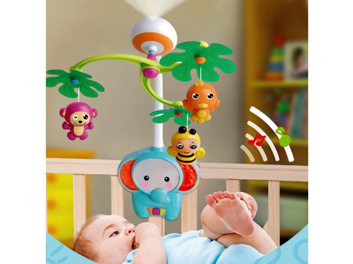 Đồ chơi treo cũi hình chú voi con CY. 8689 hình 2