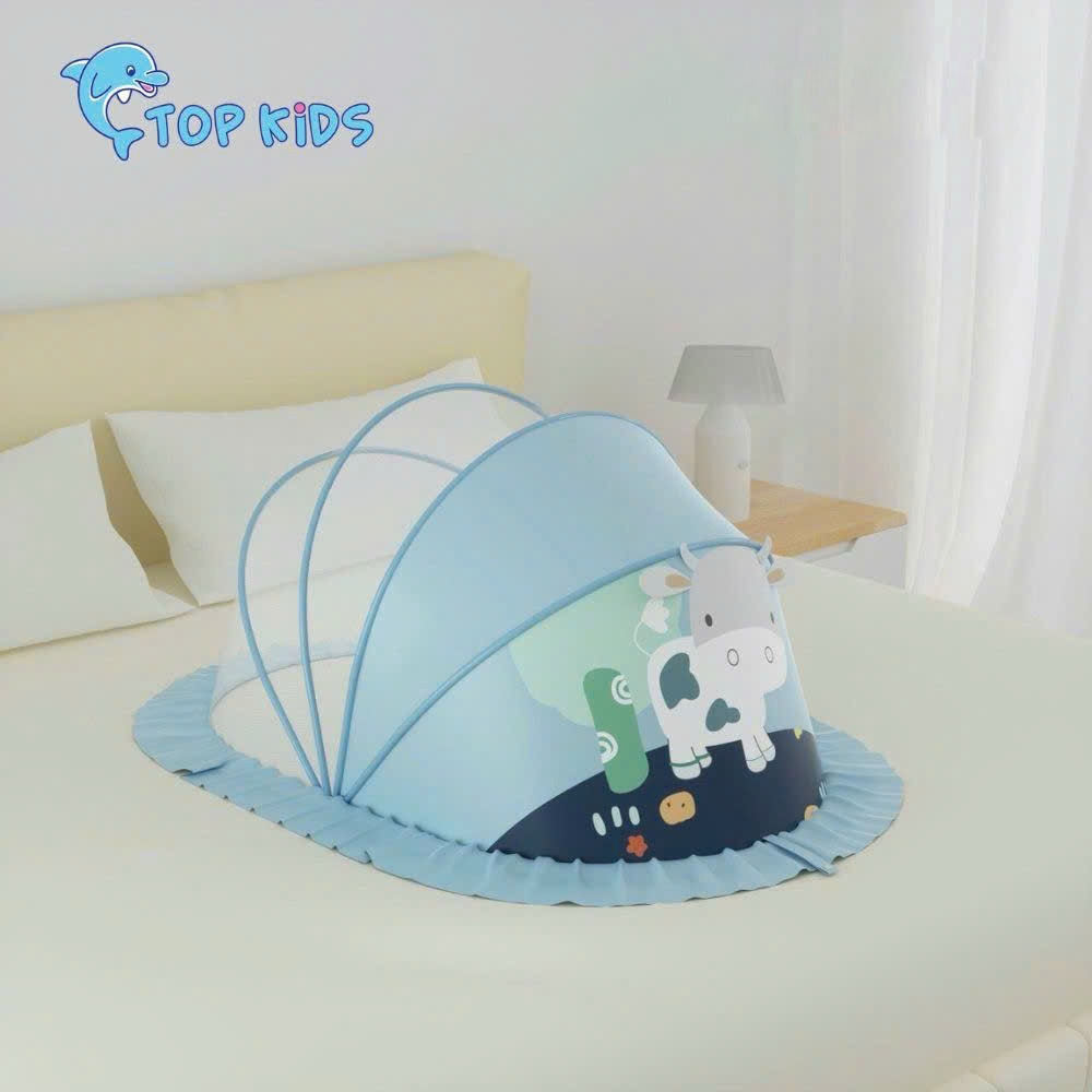 Màn chụp bé trai hình in ngộ nghĩnh AC22 (Mẫu ngẫu nhiên) hình 2