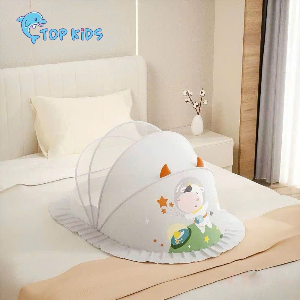 Màn chụp bé trai hình in ngộ nghĩnh AC22 (Mẫu ngẫu nhiên) hình 3