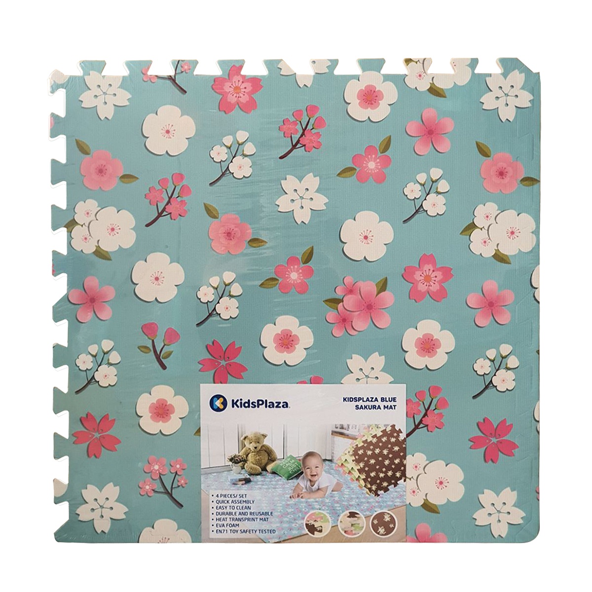 Thảm ghép Kiza Blue Sakura Thảm ghép KidsPlaza Blue Sakura hình 1