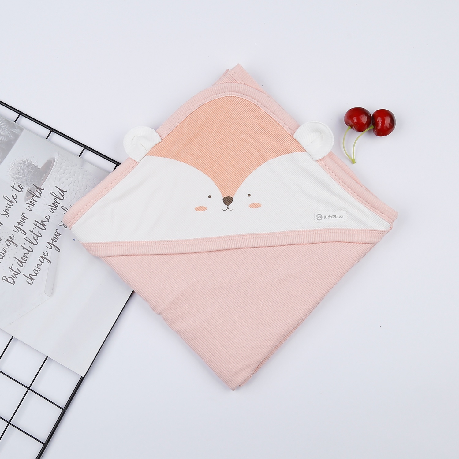 Chăn ủ có mũ KidsPlaza in Fresh air ND23H (Hồng) hình 1
