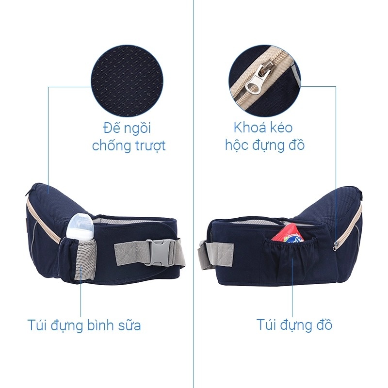 Địu em bé có ghế ngồi Galena GA-C01 hình 6