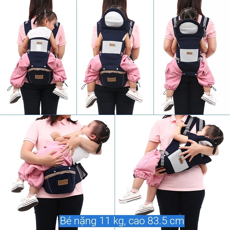 Địu em bé có ghế ngồi Galena GA-C01 hình 4