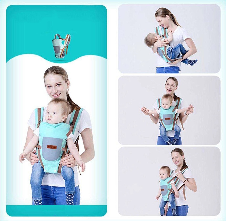 Địu ngồi cho bé 4 tư thế Baby Lab AC (Màu ngẫu nhiên) hình 6