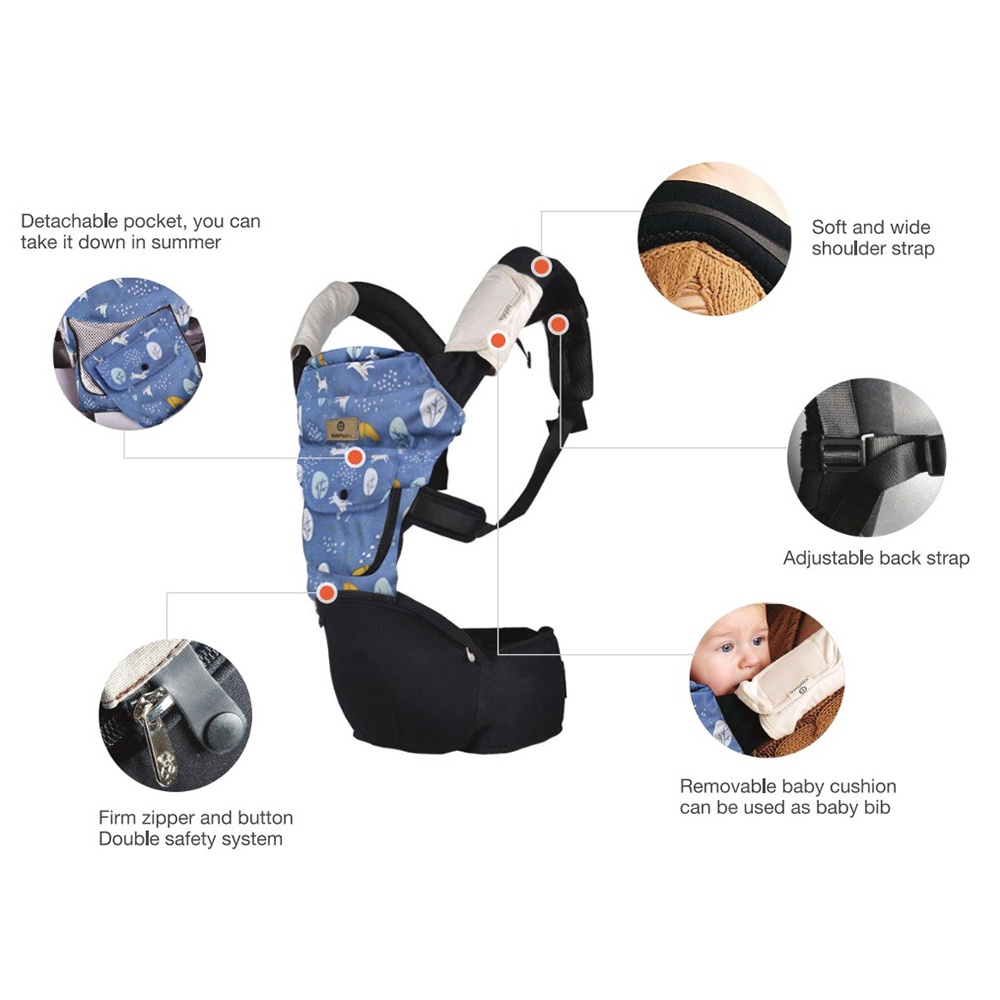 địu ngồi sau xe máy cho bé