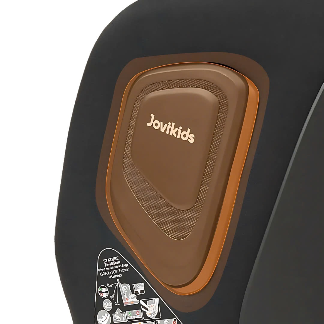 Ghế ngồi ô tô Jovikids CICI TT R129 15M-12Y (Màu đen)