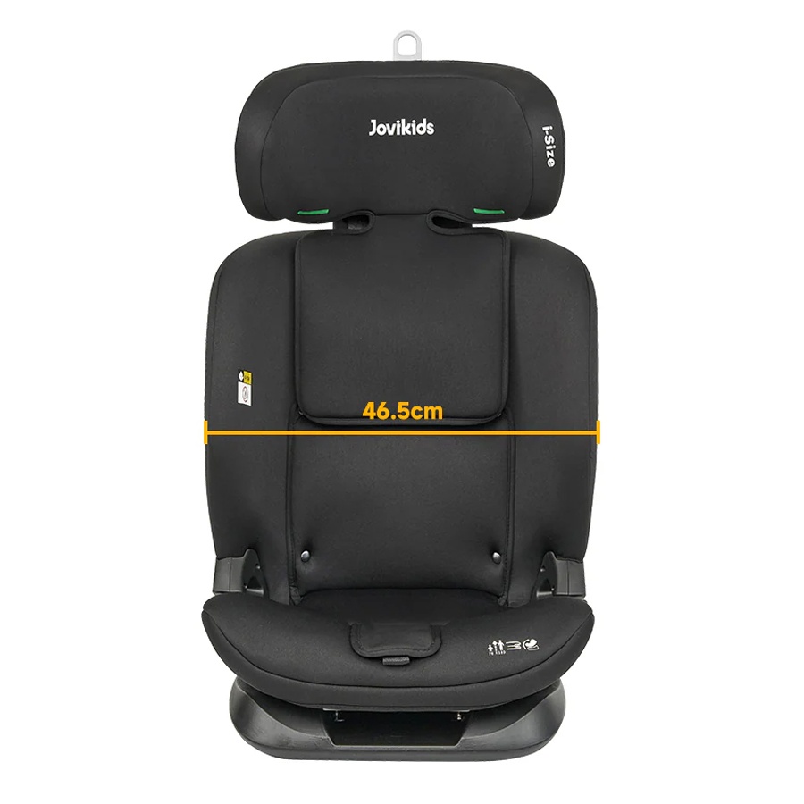 Ghế ngồi ô tô Jovikids CICI TT R129 15M-12Y (Màu đen)