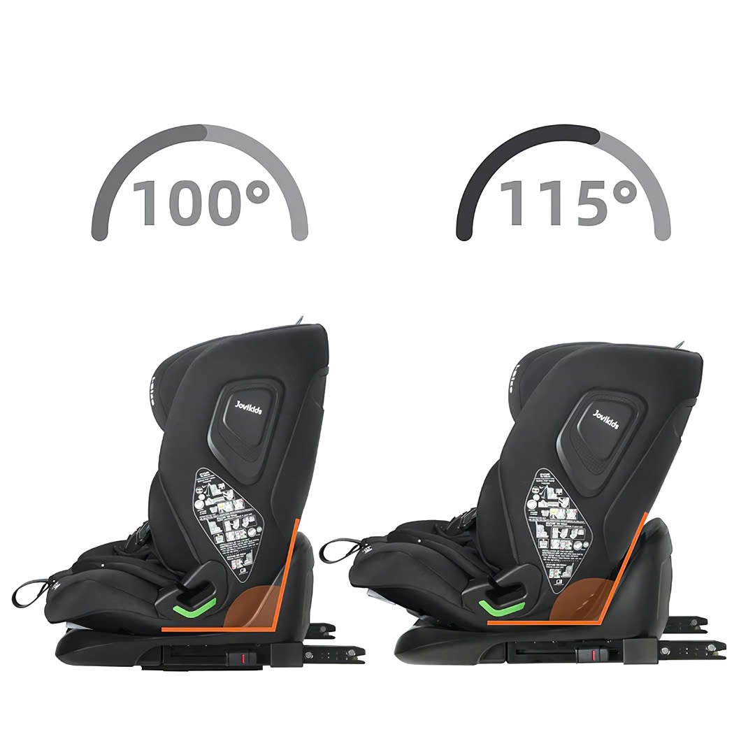 Ghế ngồi ô tô Jovikids CICI TT R129 15M-12Y (Màu đen)