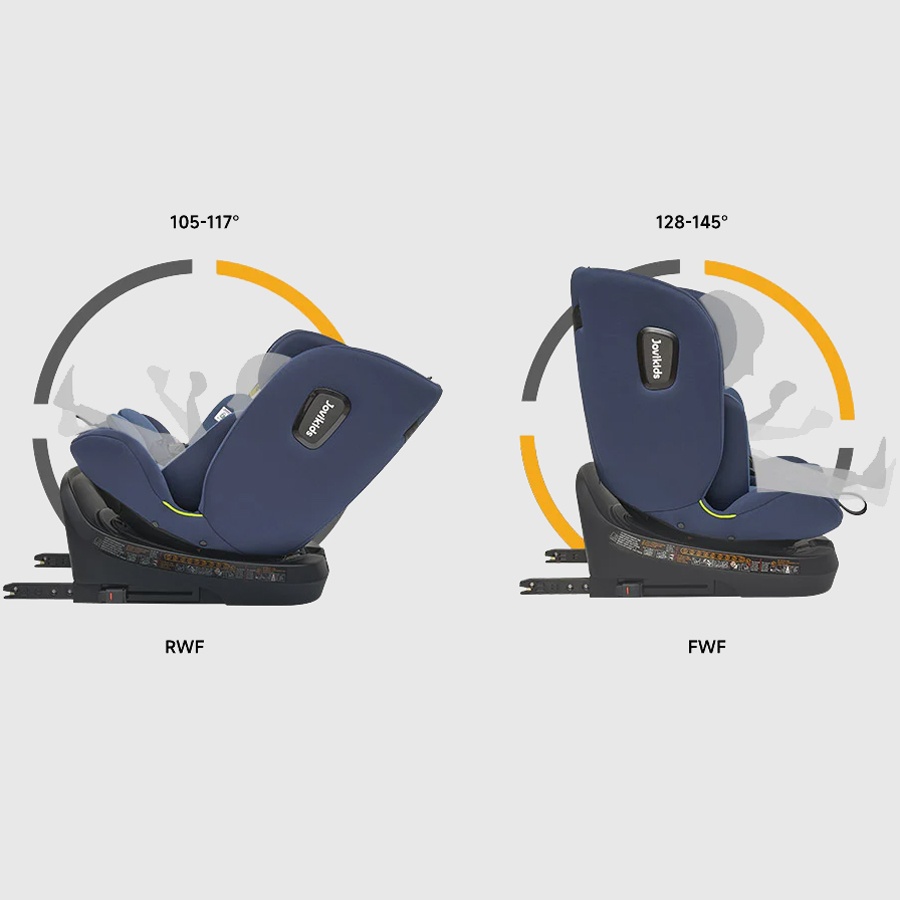 Ghế ngồi ô tô Jovikids Ranger TT R129 0-12Y (Màu xanh) hình 5