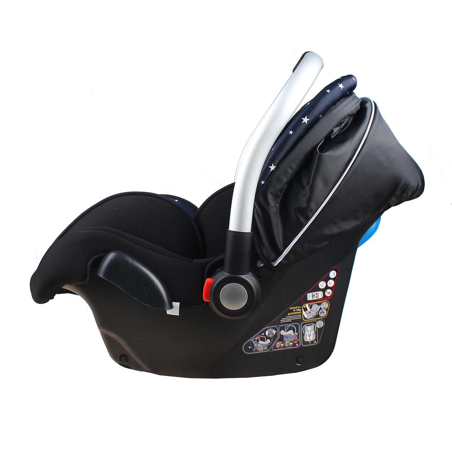 Ghế ngồi ô tô và nôi xách tay 2in1 Kidsplaza Galaxy 0100 hình 5