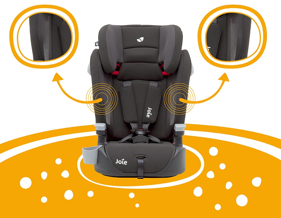 Ghế ngồi ô tô Joie Elevate Two Tone Black hình 5