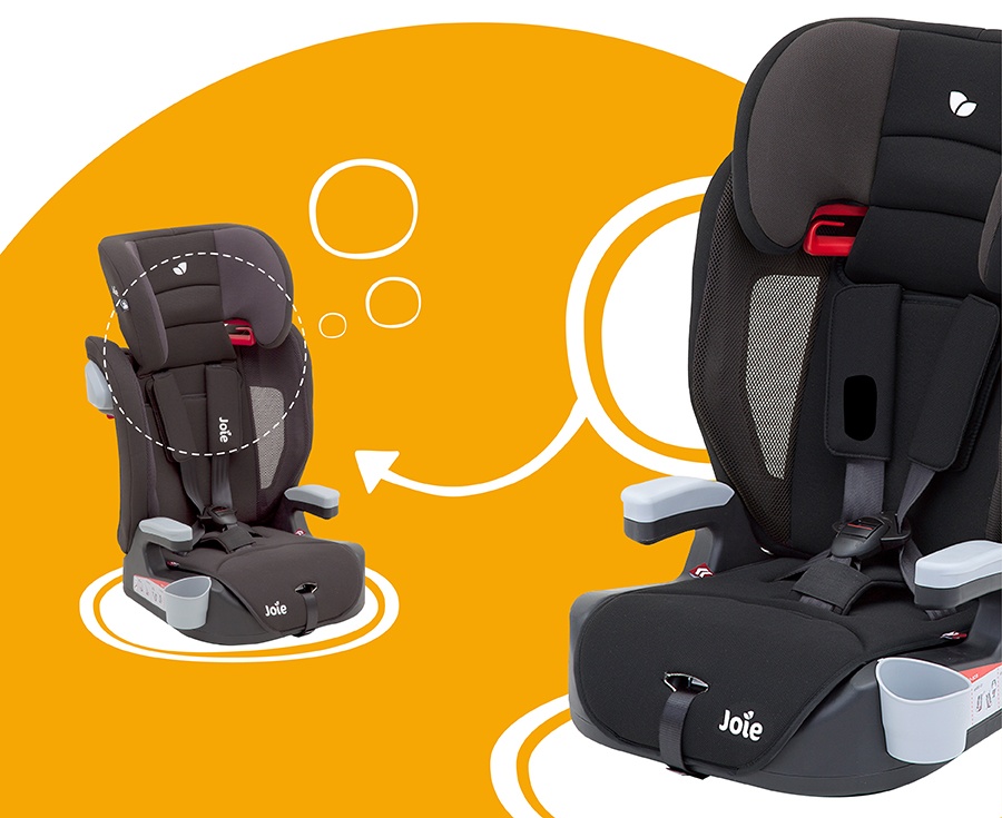 Ghế ngồi ô tô Joie Elevate Two Tone Black hình 3