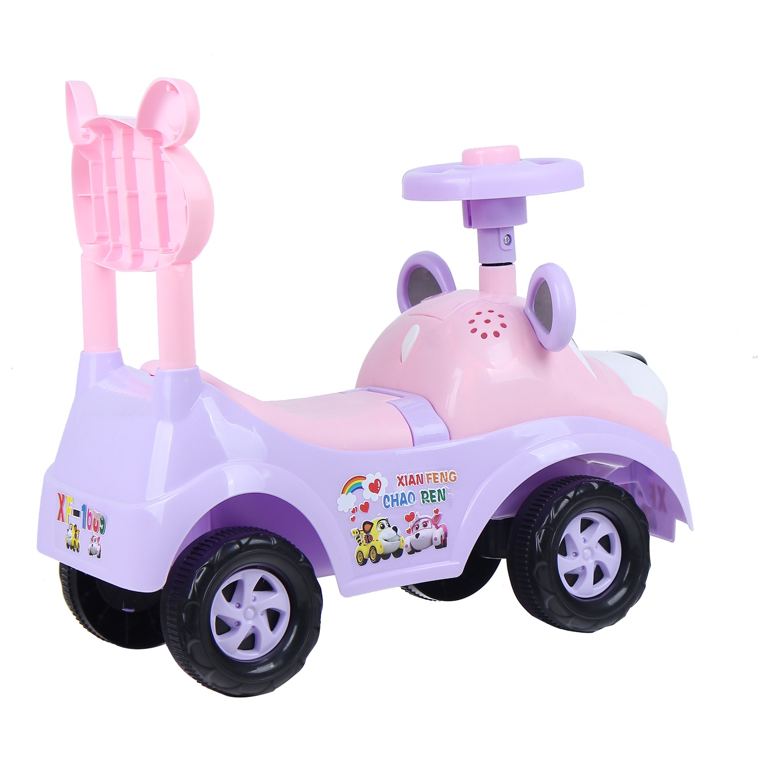 Xe chòi chân hình thú phát nhạc KRB888 hình 6