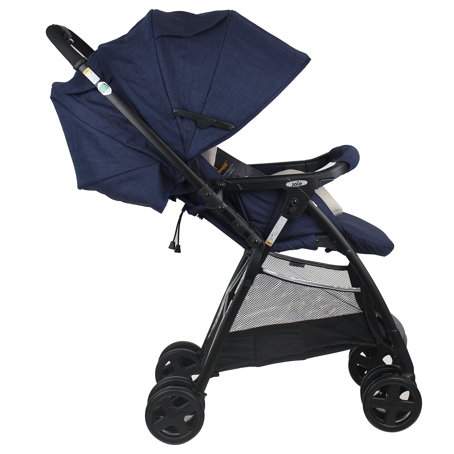 Xe đẩy Joie SMA Baggi (Chuẩn hoàng gia Anh) tím than hình 10
