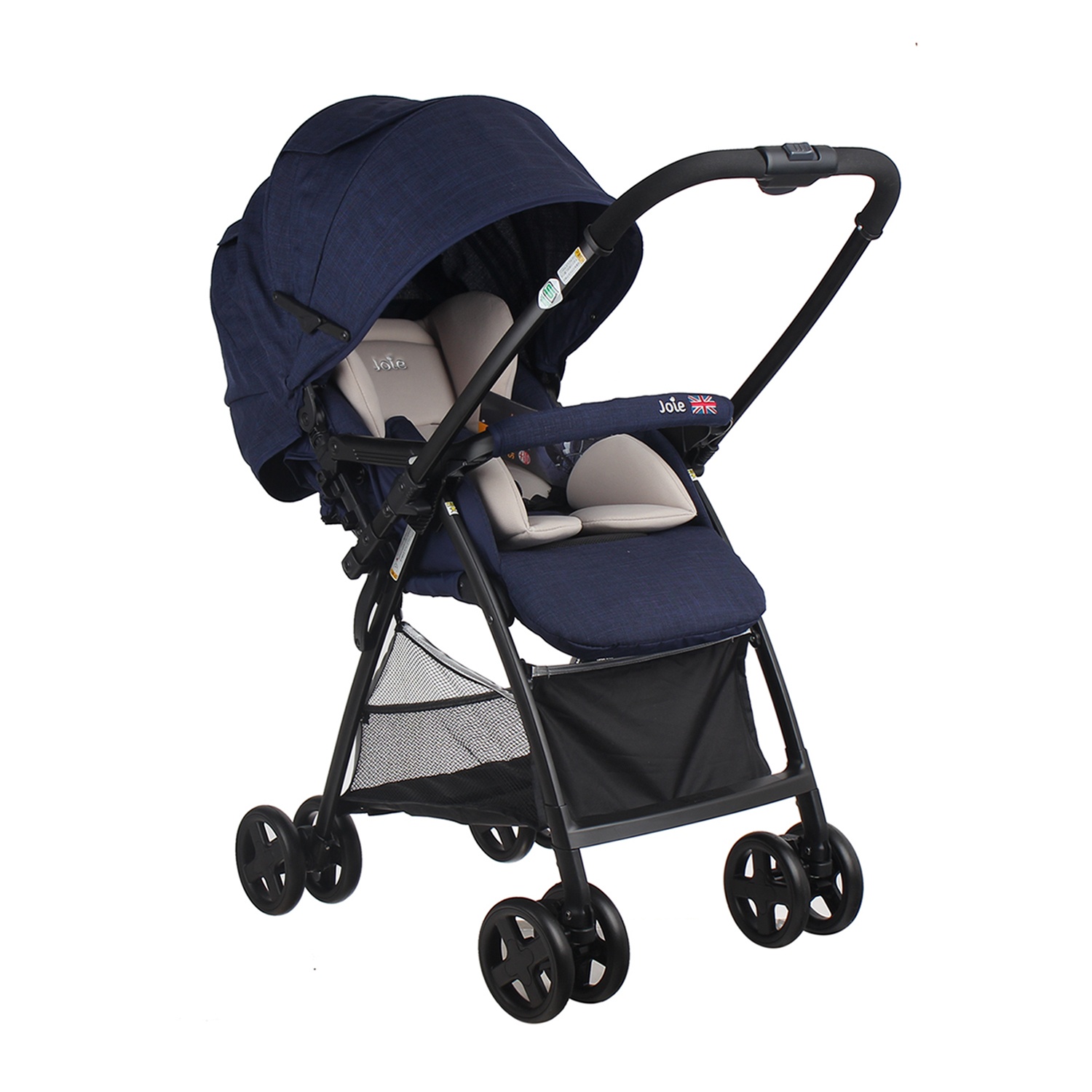 Xe đẩy Joie SMA Baggi (Chuẩn hoàng gia Anh) tím than hình 1