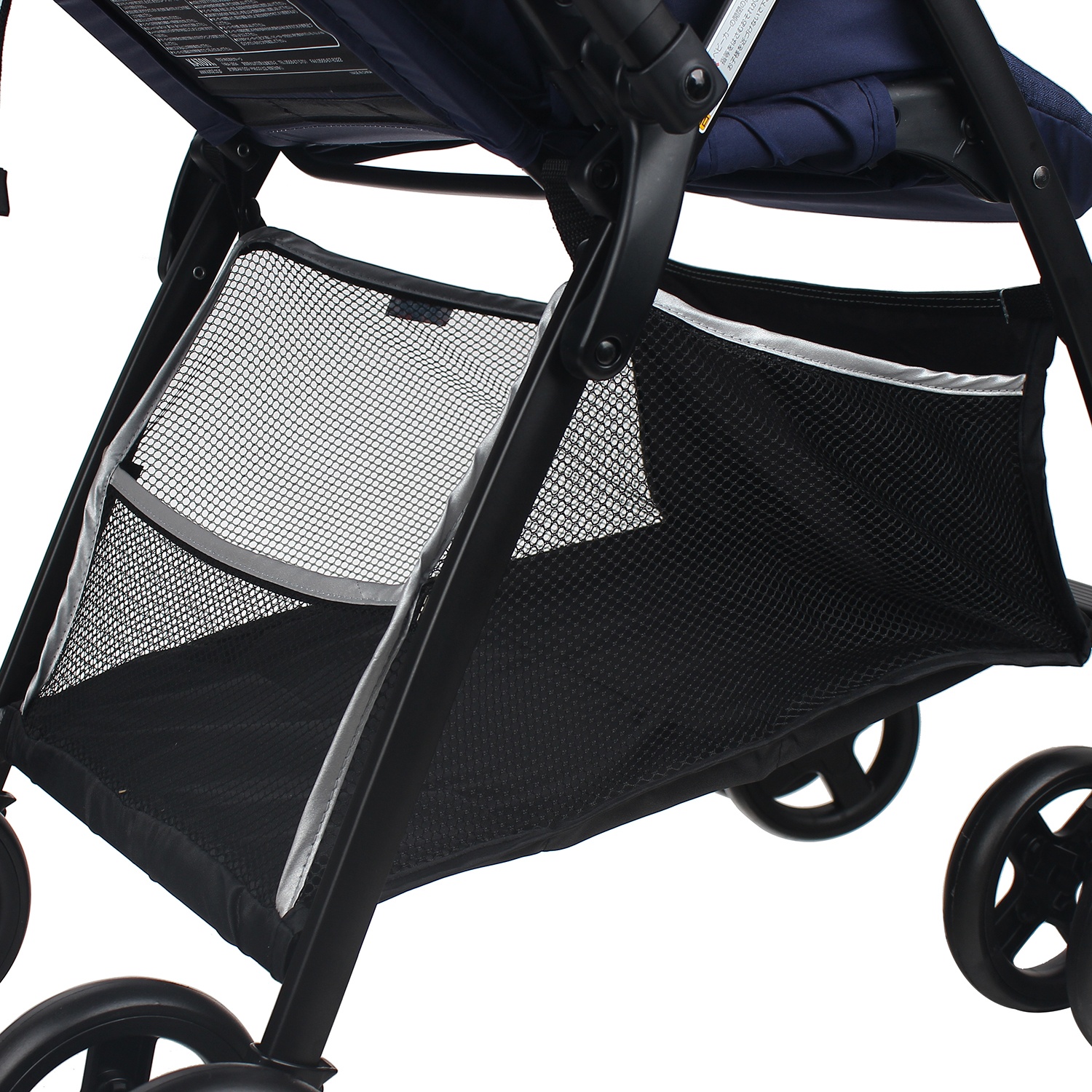 Xe đẩy Joie SMA Baggi (Chuẩn hoàng gia Anh) tím than hình 11