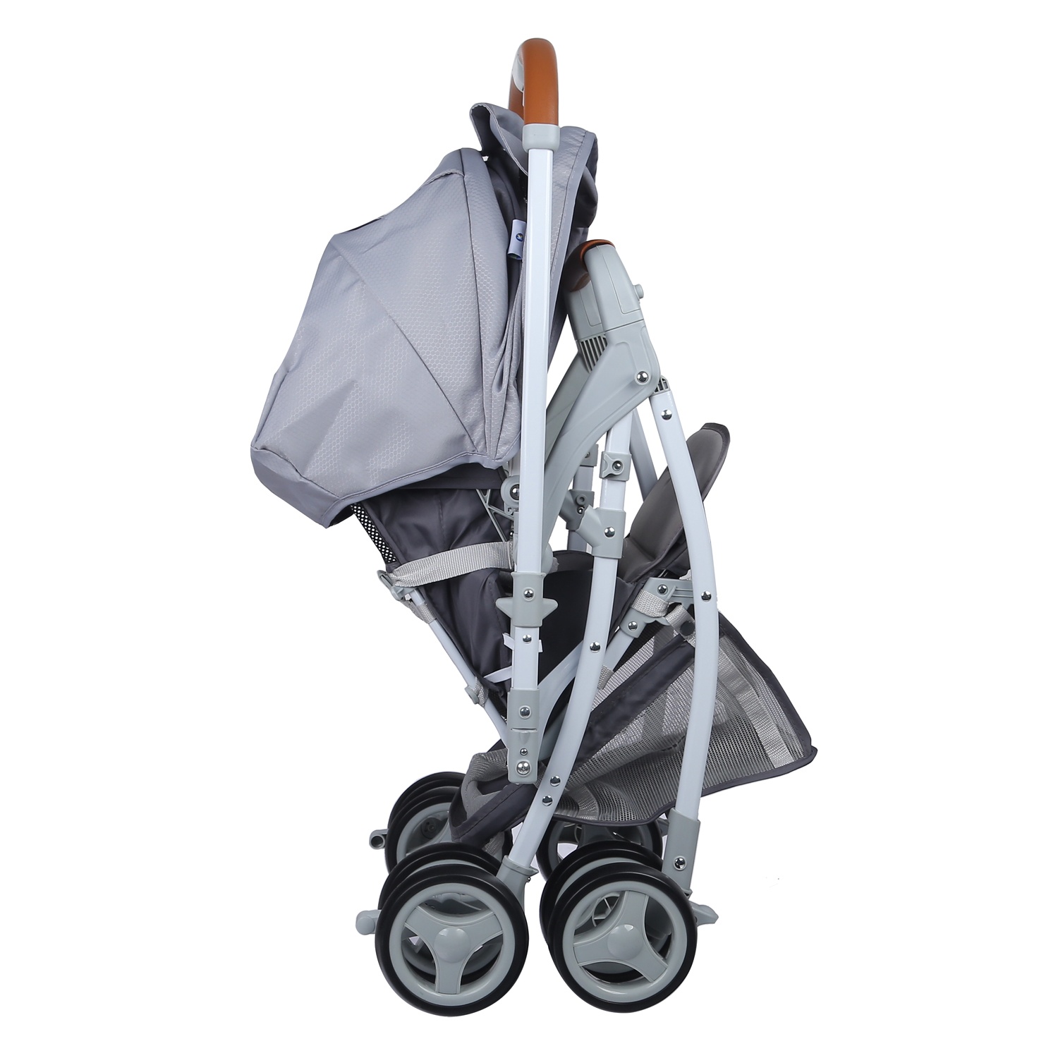 Xe đẩy cho bé KidsPlaza Avon Premium V.818 (Xám Bạc) hình 2