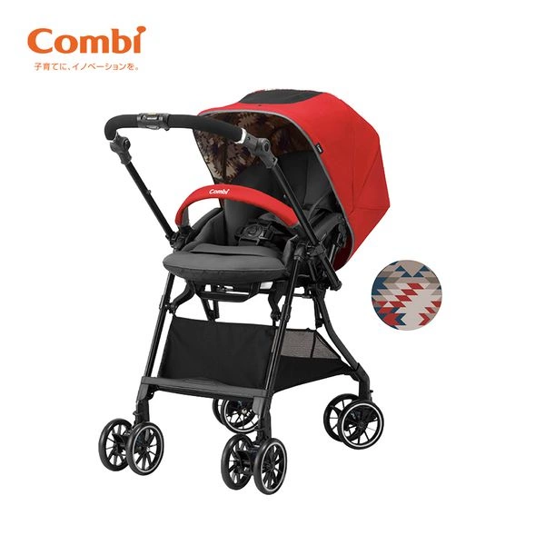 Xe đẩy Combi Sugocal Compact 4 (Đỏ)