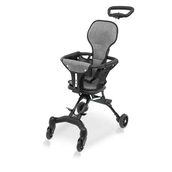 Xe đẩy du lịch gấp gọn hai chiều Galena GA-ST07 (Màu đen)