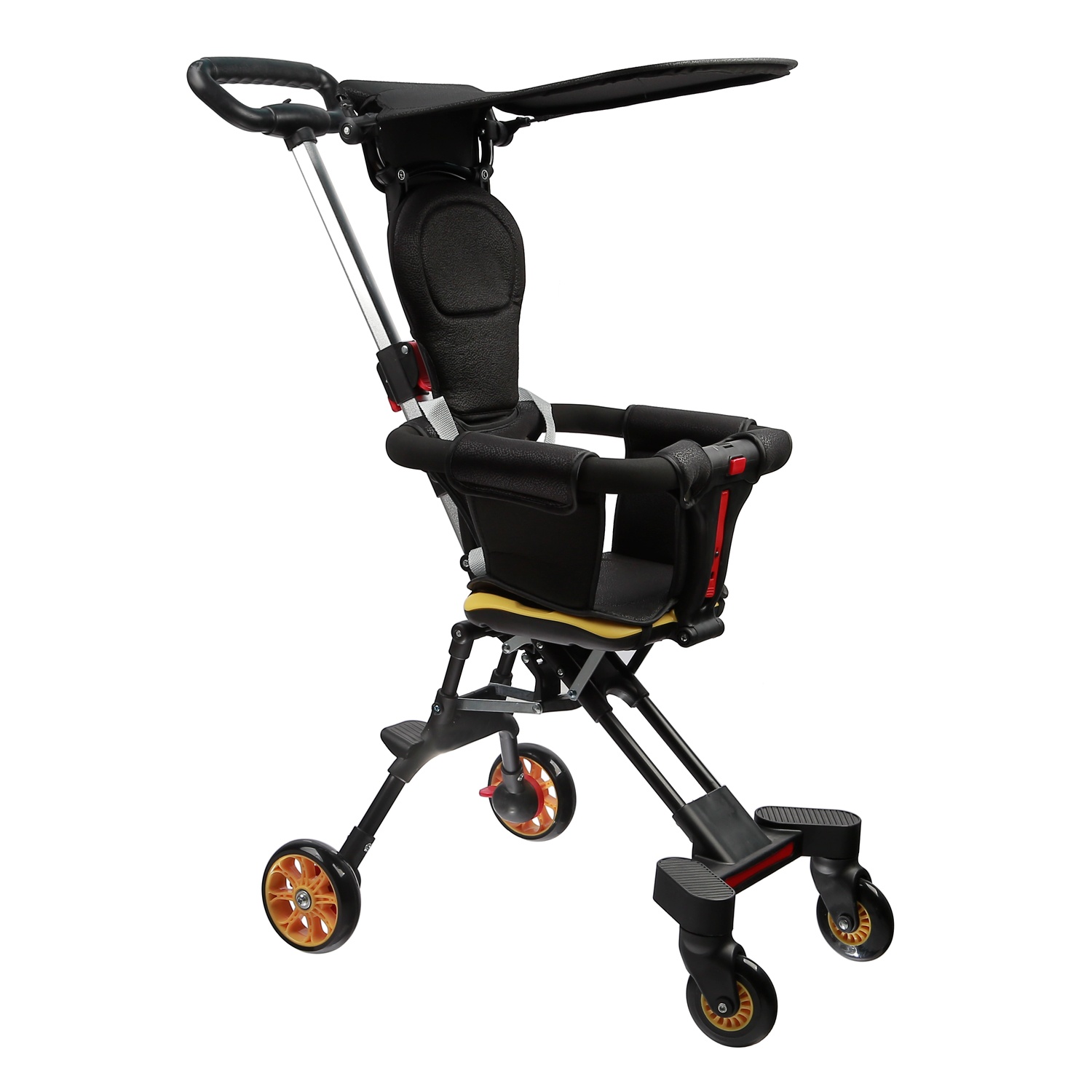 Xe đẩy gấp gọn Mitsukumi có mái che T88A hình 5