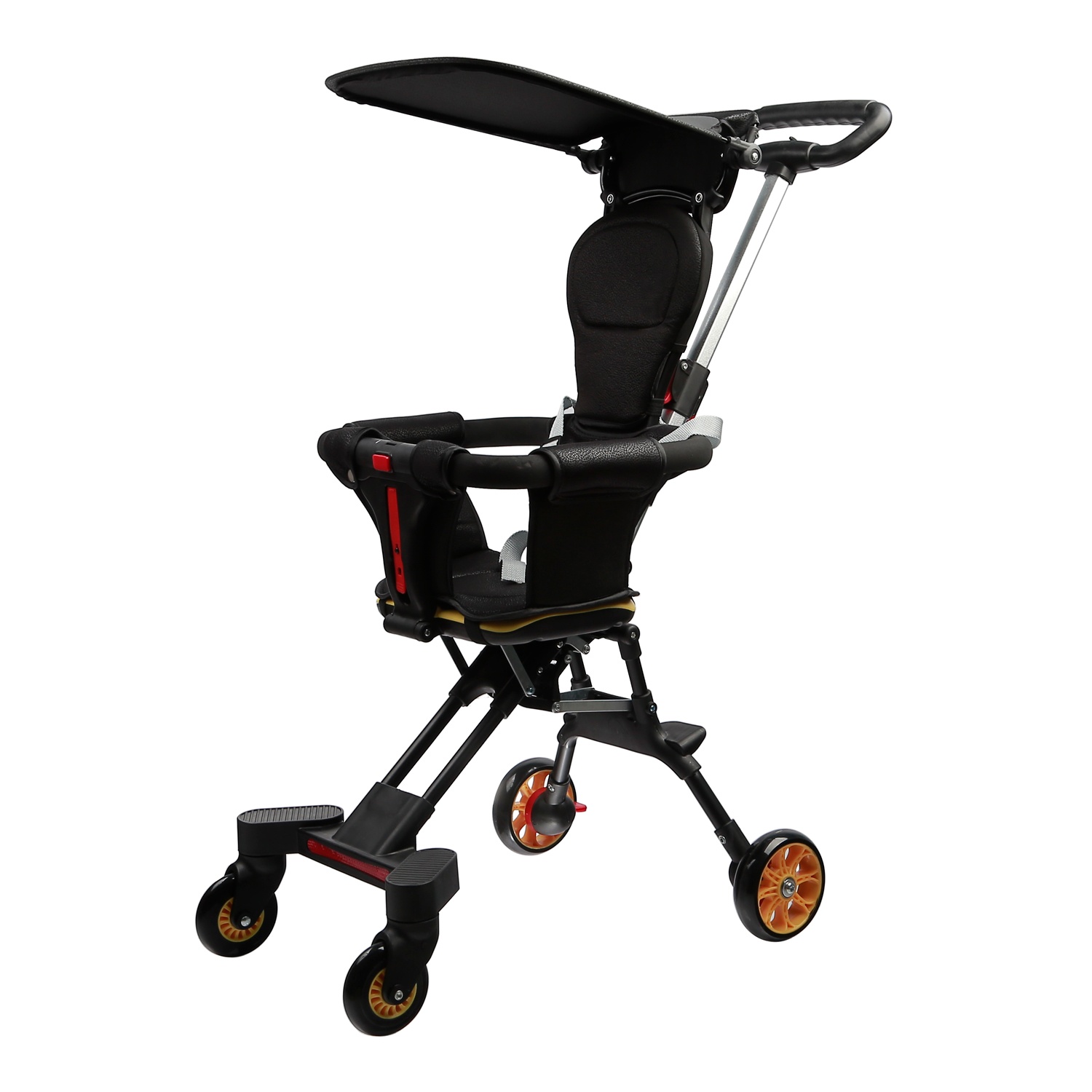 Xe đẩy gấp gọn Mitsukumi có mái che T88A hình 2