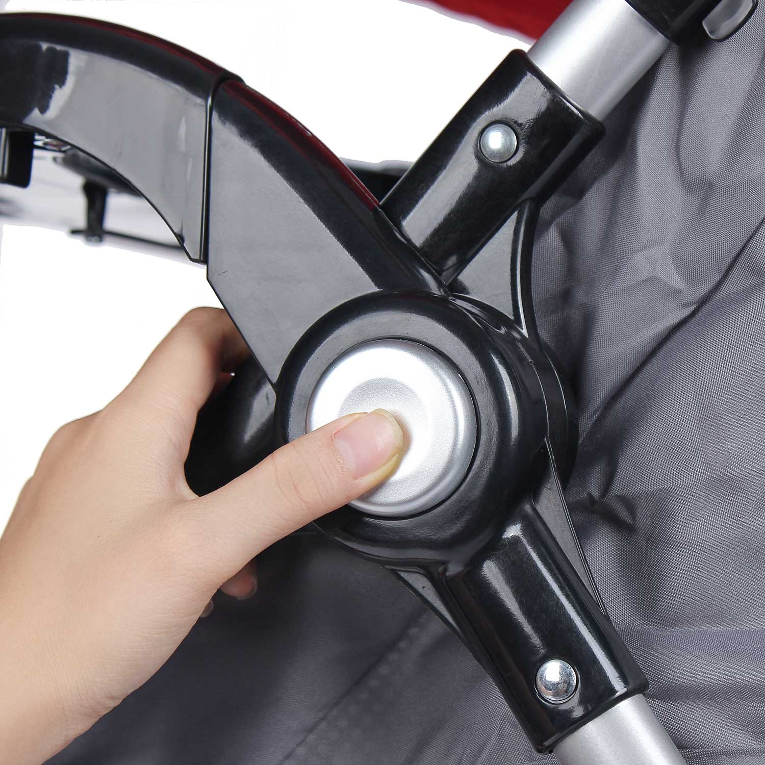 Xe đẩy KidsPlaza Friendly C06 Summer (Đỏ)  hình 3