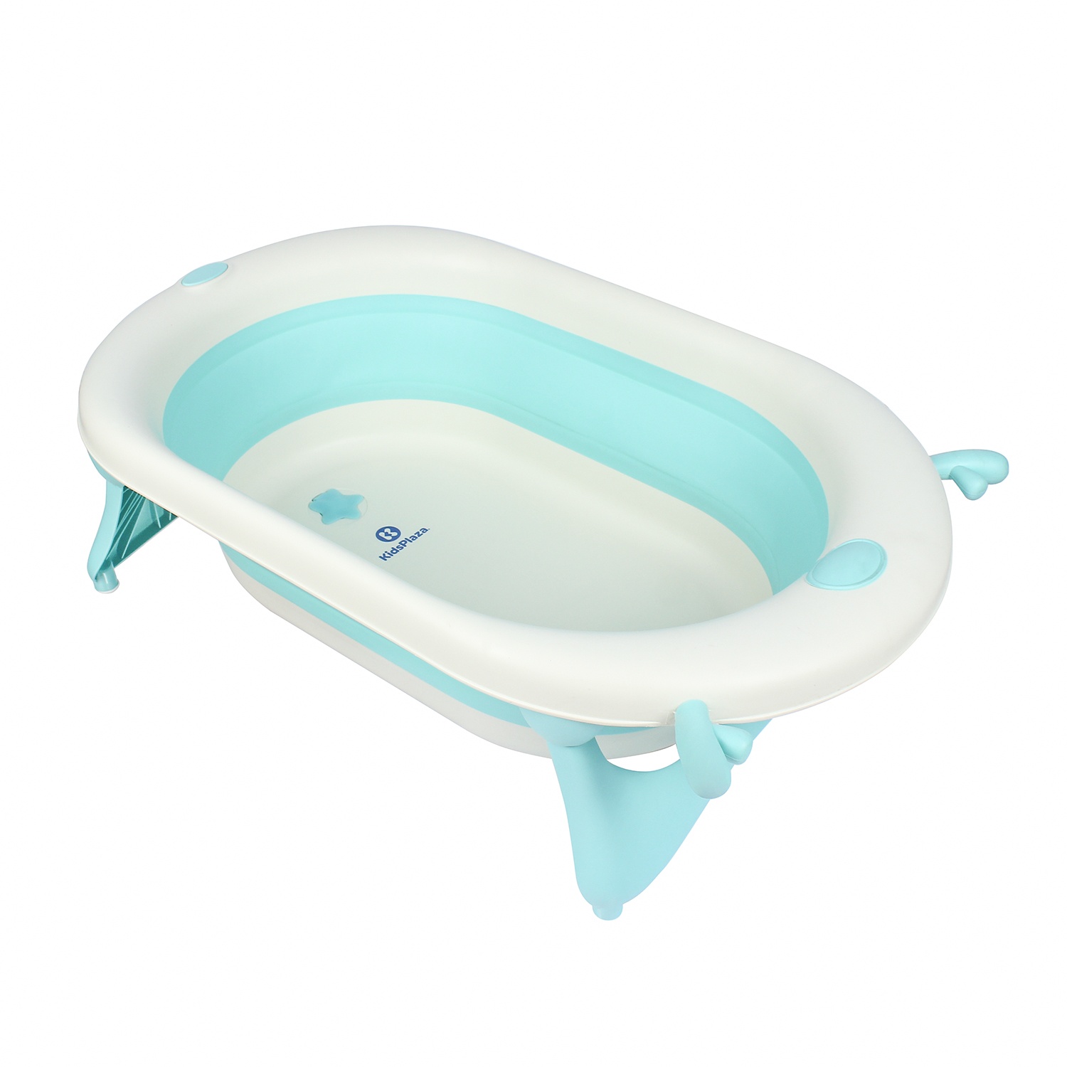 Chậu tắm cho bé Kidsplaza cảm biến gấp gọn 6009 (Xanh Dương) hình 2