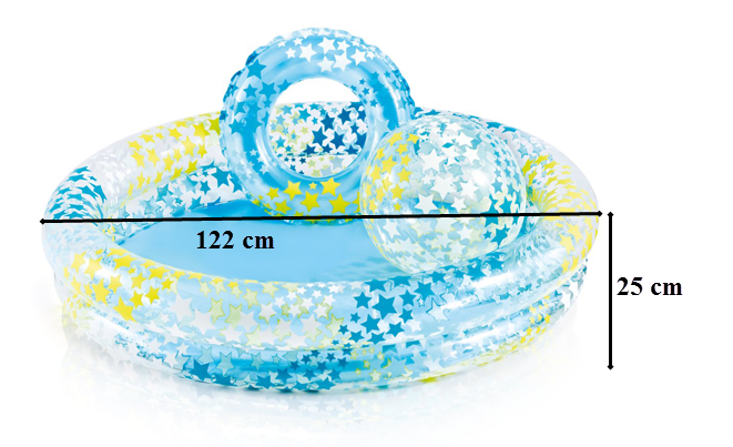 Bể bơi phao 2 tầng 3 chi tiết INTEX-NK 59460 hình 5