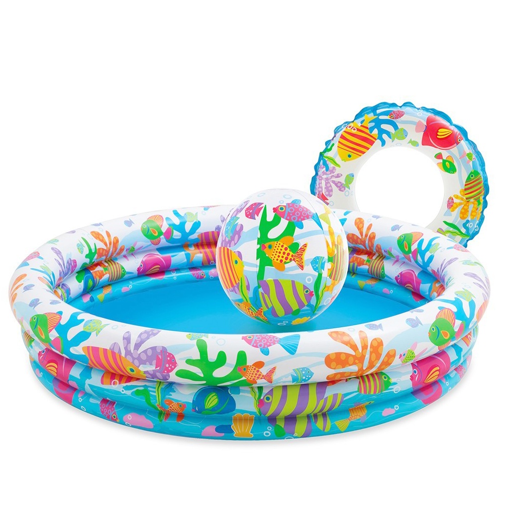 Bể bơi phao Intex 3 tầng 3 chi tiết NK 59469 (Mẫu ngẫu nhiên) hình 2