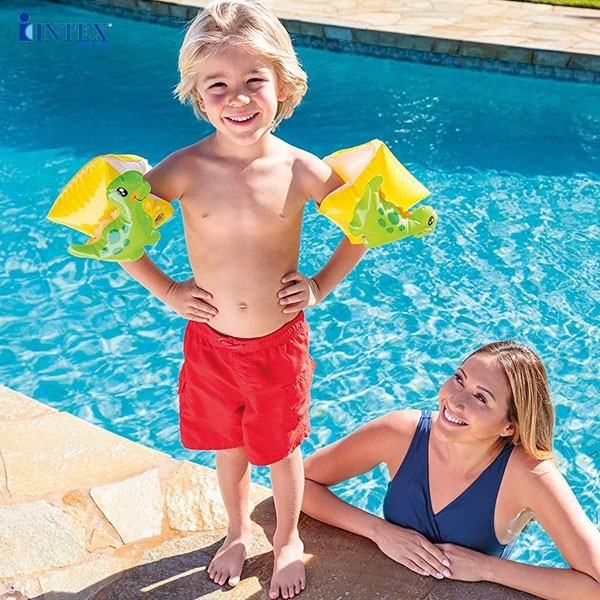 Phao tay Intex 56664 hình khủng long hình 2