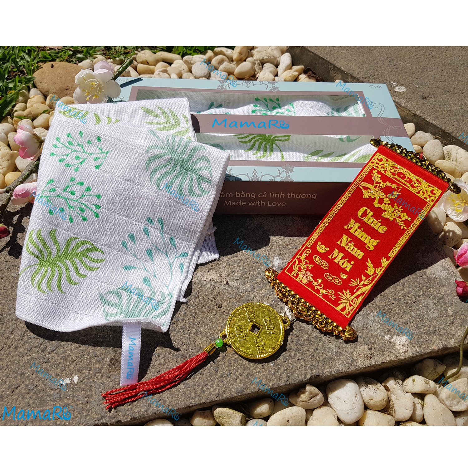 Hộp khăn sữa Mamaru hình 1