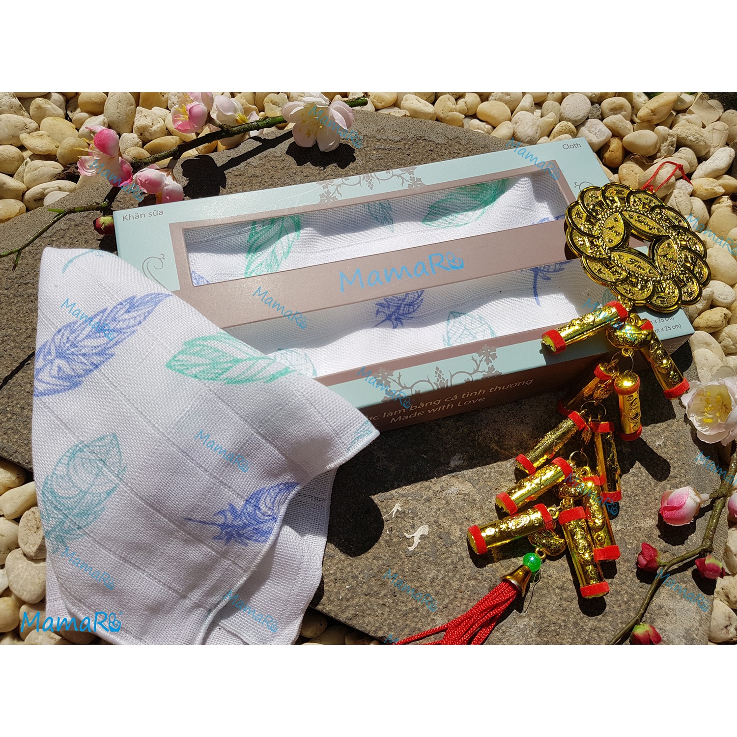 Hộp khăn sữa Mamaru hình 3