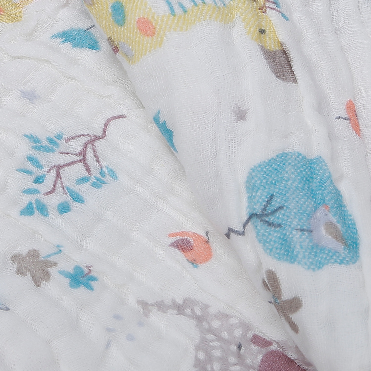 Khăn xô nhăn in hình AC22 (6 lớp) hình 2