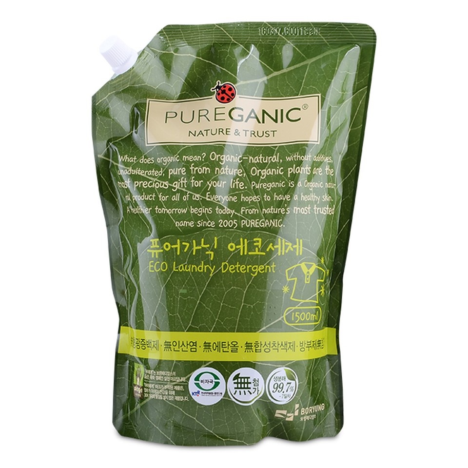 Nước giặt hữu cơ Pureganic 1500ml hình 1