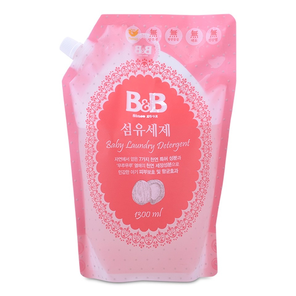 Nước giặt quần áo B&B 1300ml hình 1