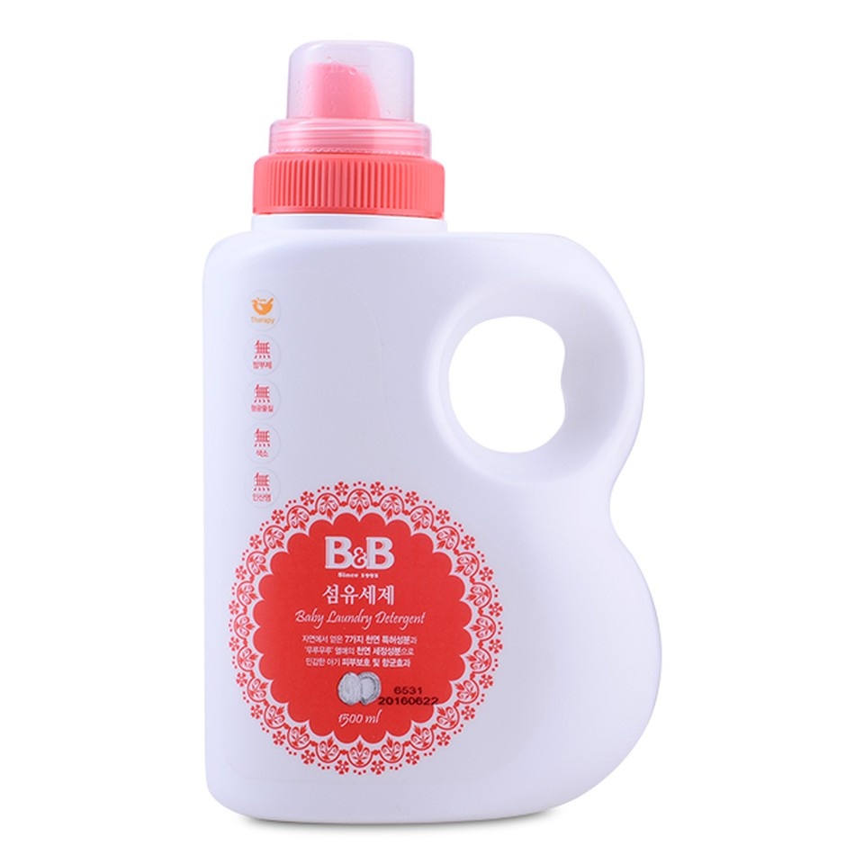 Nước giặt quần áo B&B 1500ml hình 1