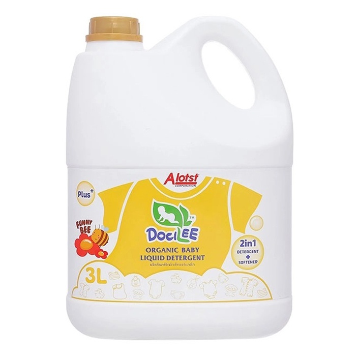 Nước giặt xả Thái Lan Dolicee Organic 3000ml hình 1