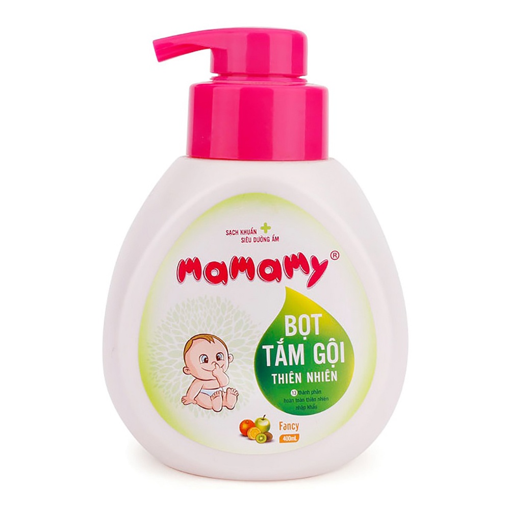 Bọt tắm gội Mamamy Fancy 400ml hình 1