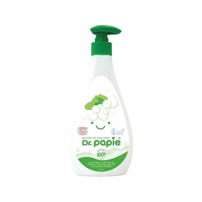 Sữa tắm gội thảo dược thiên nhiên Dr Papie 300ml