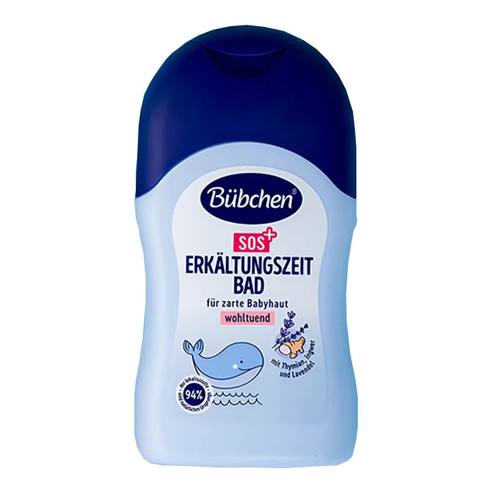 Dầu tắm chống cảm thuần chay Bubchen 150ml 6M+