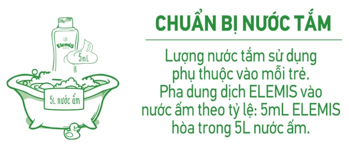 Nước tắm gội thảo dược baby Elemis hình 3